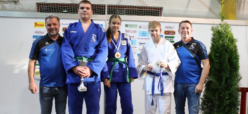 Einen 1. Platz, jeweils vier 2. und 3. Plätze beim Größten Judoturnier in Österreich in Zeltweg