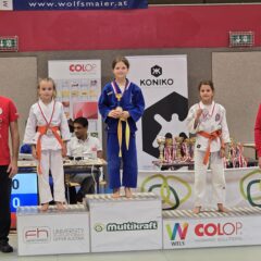 1 Goldene, 1 Silberne und 4 Bronzene bei dem Int. Judoturnier Colop Masters in Wels