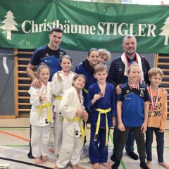 8 Goldene, 5 Silberne und 6 Bronzene für Kirchham beim Anfängerturnier für U10-U14 in Schörfling