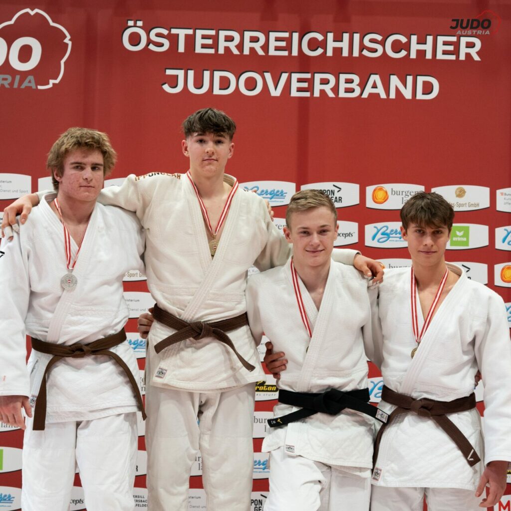 3 Bronzene für Wörmanseder Klaus und Johannes und Begic Abdullah bei den Österreichischen U18 Meisterschaften in Schwarz in Tirol